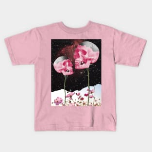 Pink Skulls Kids T-Shirt